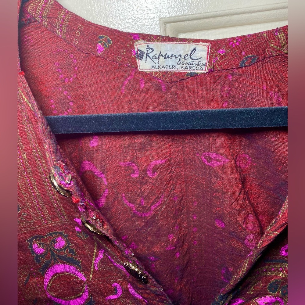 Authenic Rapunzel Alkapuri Baroda Ethnic Bohemian Traditional Wear, L‎ - Picture 2 of 4